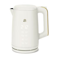 Beautiful 1.7L One-Touch Electric Kettle, White Icing by Drew Barrymore | Was $49.94 now $39.96 at Walmart