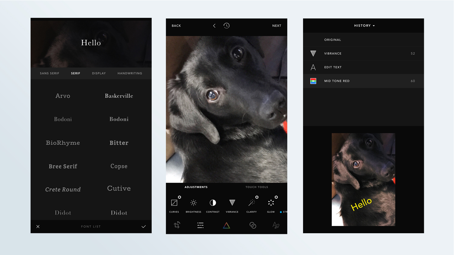 Screenshots of Afterlight