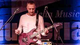 Corrado Rustici performs on stage on December 13, 2016 in Milan, Italy