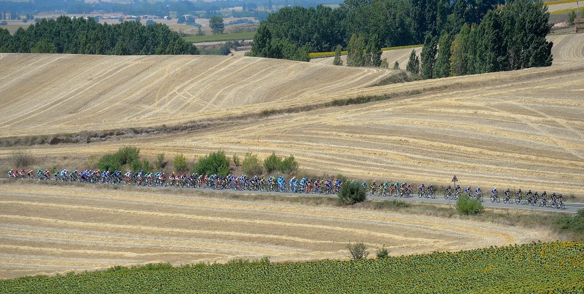 Rolling through the Spanish countryside