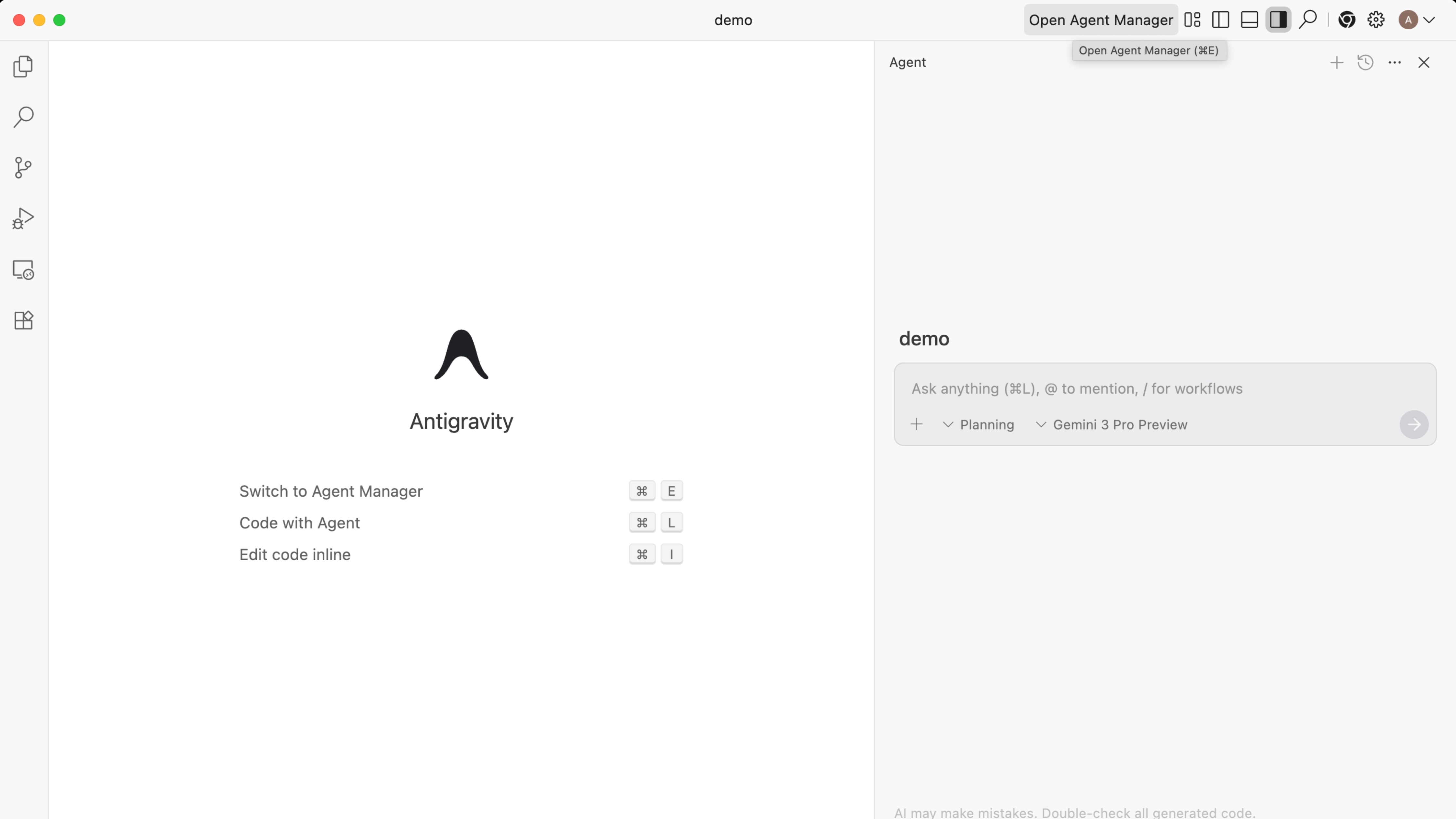 The promotional images and UI elements for Google Antigravity.