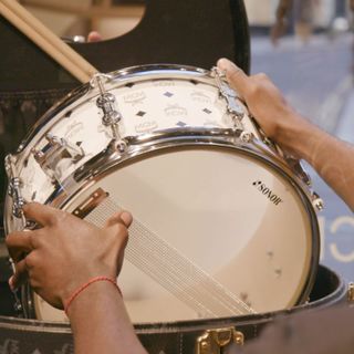 The first MCM bespoke drum kit