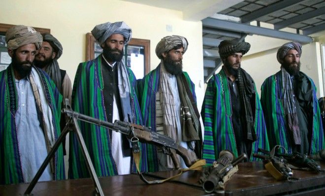 Former Taliban fighters