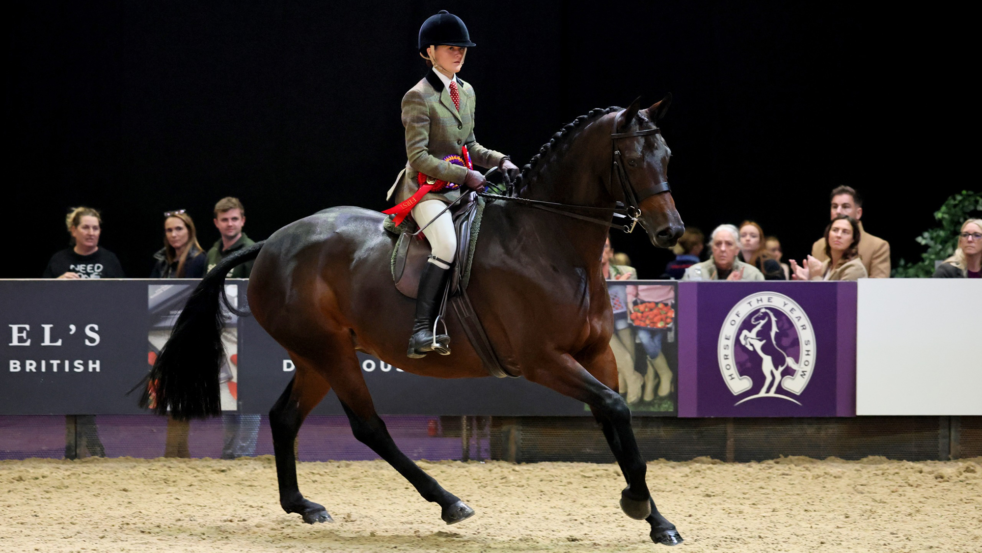 LBF La Paradis and Kinvara Garner at HOYS
