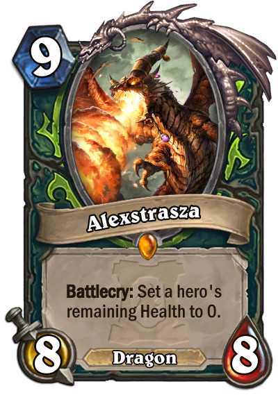 Hearthstone Custom Demon Hunter Card Community Fanmade Alexstrasza