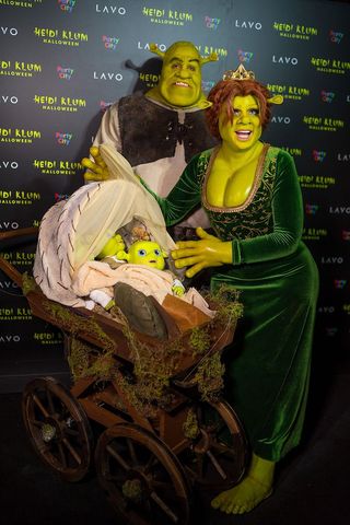 Heidi Klum as Fiona from Shrek
