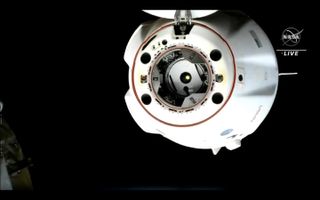 The SpaceX Dragon capsule Endurance, carrying the Crew-3 astronauts, undocks from the International Space Station on May 5, 2022. 