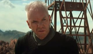 Star Trek Generations Dr. Soran is confused on the launch pad