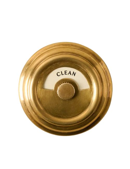 Antique Brass Dishwasher Marker