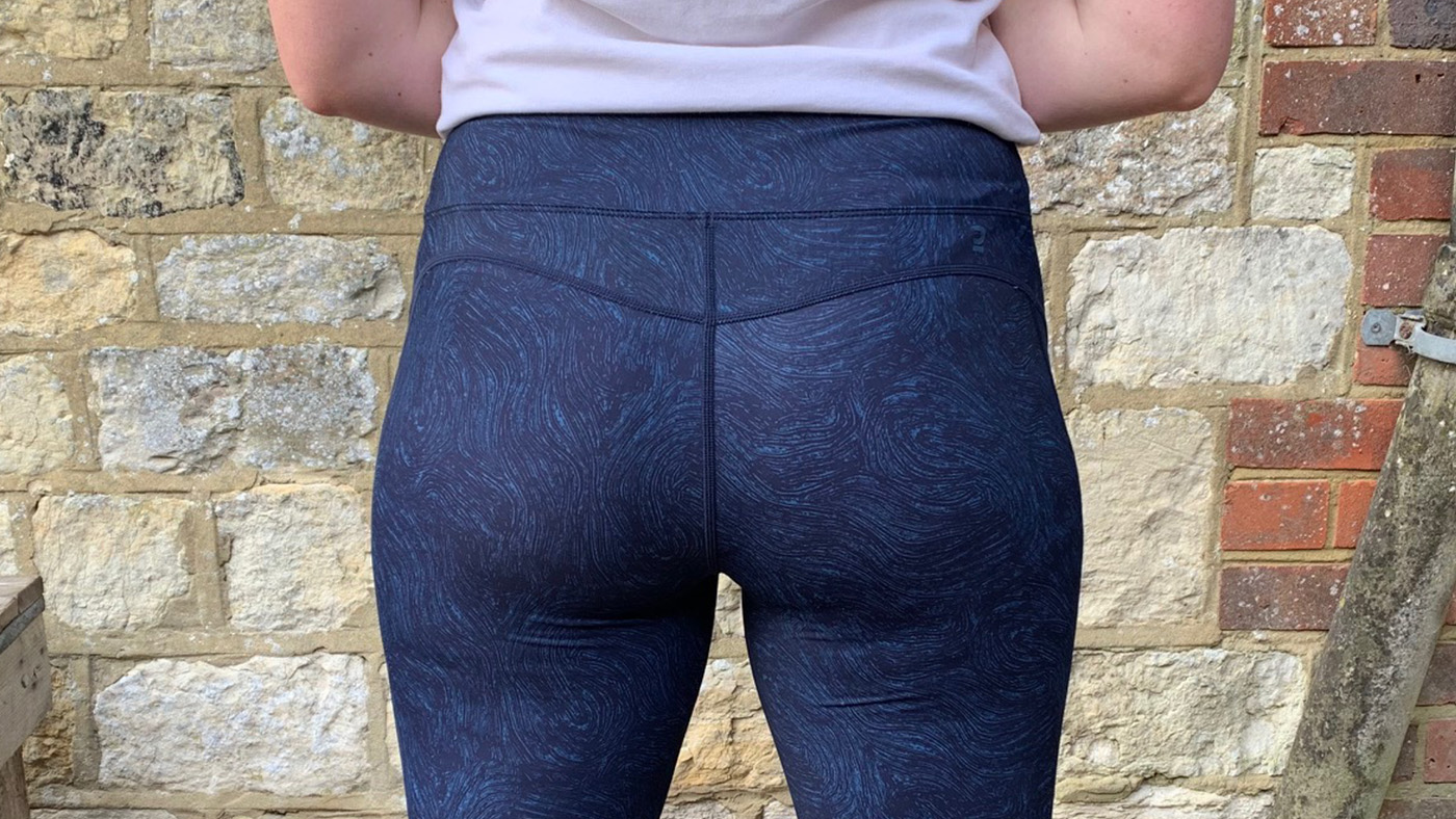 Fouganza 100 Light Horse Riding Leggings from behind