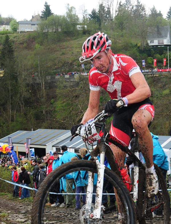 American Todd Wells (Specialized) would finish 26th today as the top North American finisher.