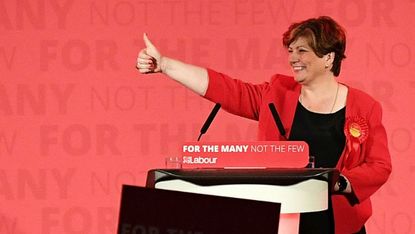 Emily Thornberry campaigning in the run up to June's general election