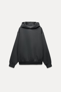 Zara Pocketed Hoodie Sweatshirt