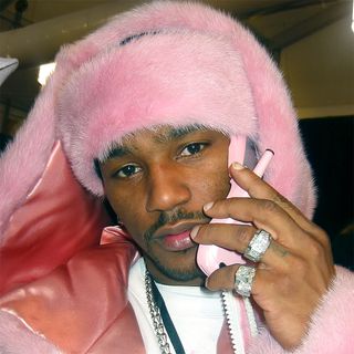 Cam'ron iconic 2003 pink outfit
