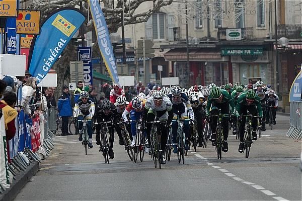 The stage to Saint-Ambroix was shortened to just under 60km