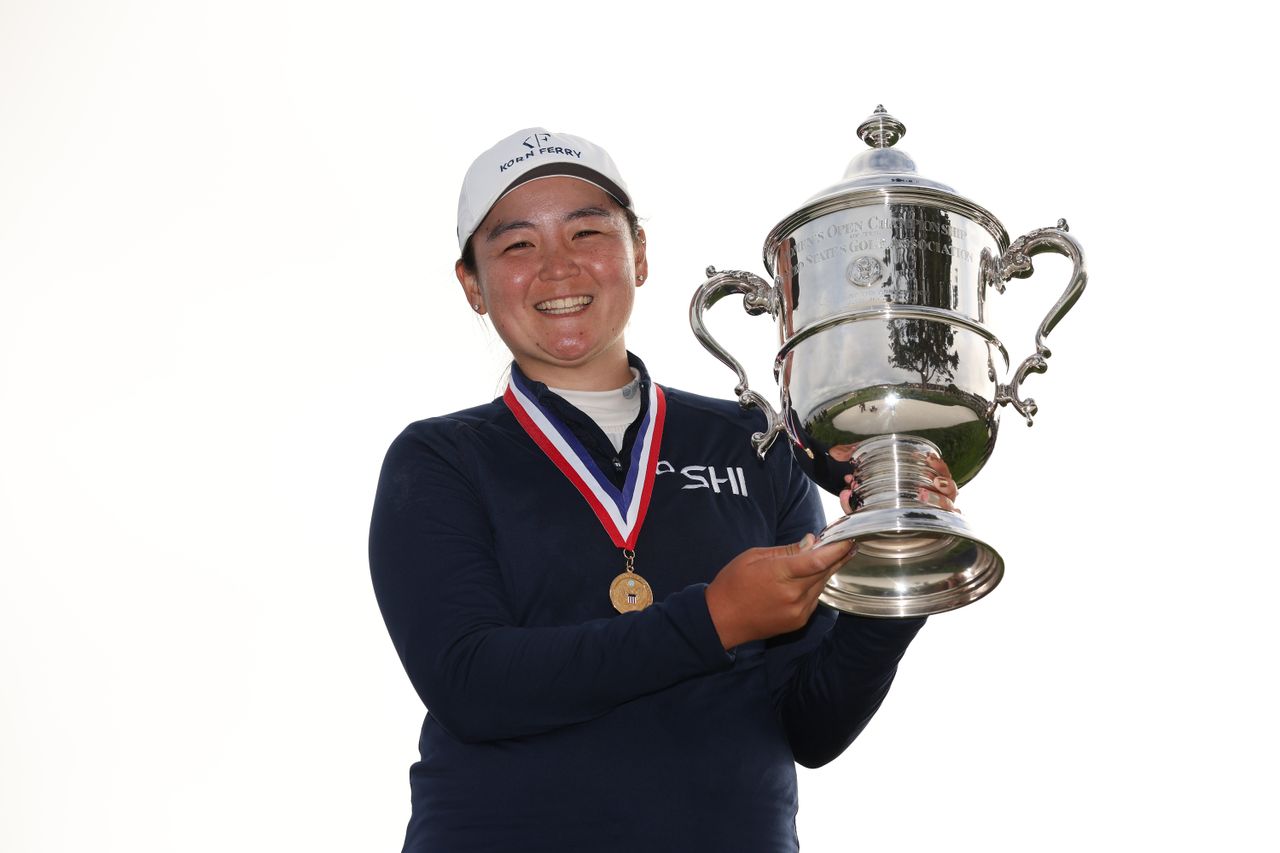 US Women&#039;s Open: Allisen Corpuz celebrates her victory