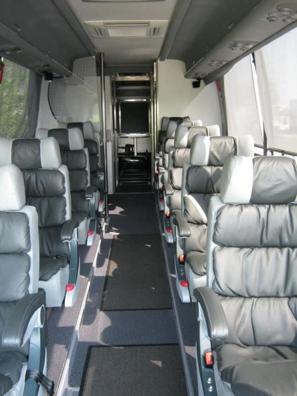 The seats await the riders