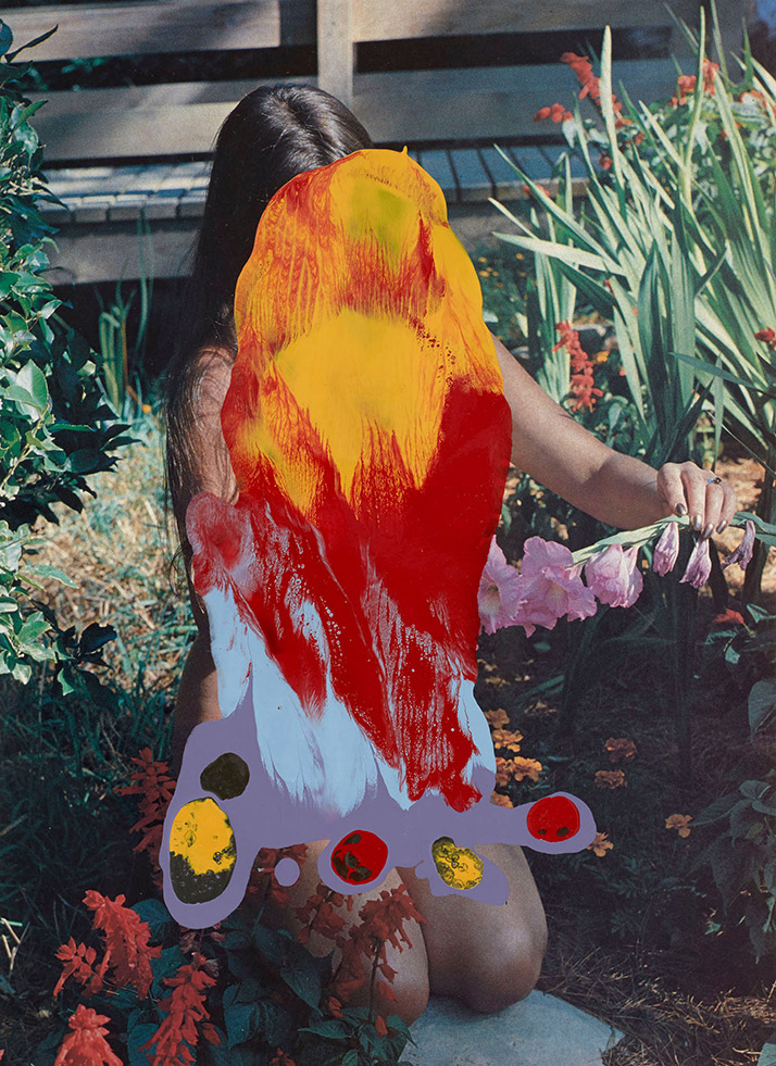 Photomontage by British artist Linder Sterling