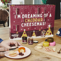 2. The Chuckling Cheese Company cheese advent calendar - View at Not on the High Street