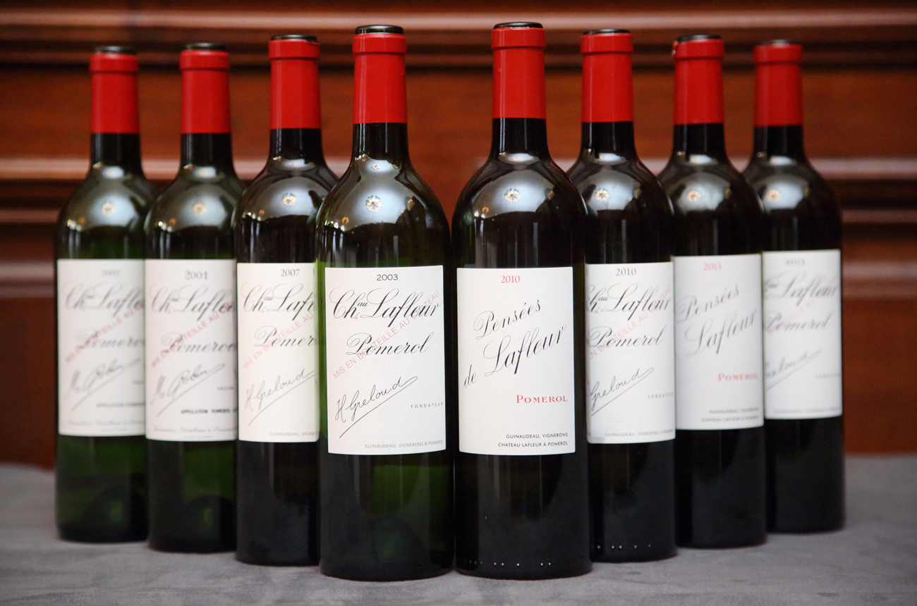 Ch&acirc;teau Lafleur wines opened for a Masterclass at the Decanter Fine Wine Encounter in 2019.