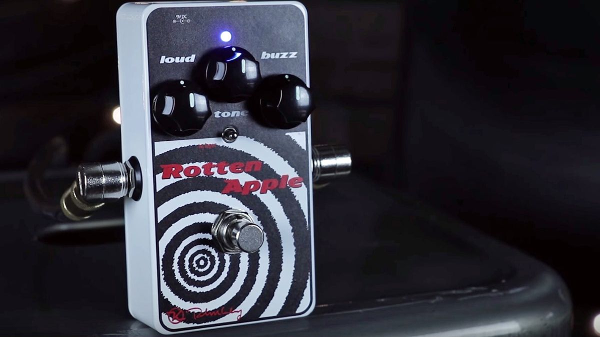 Keeley channels Smashing Pumpkins for Rotten Apple OpAmp Fuzz pedal