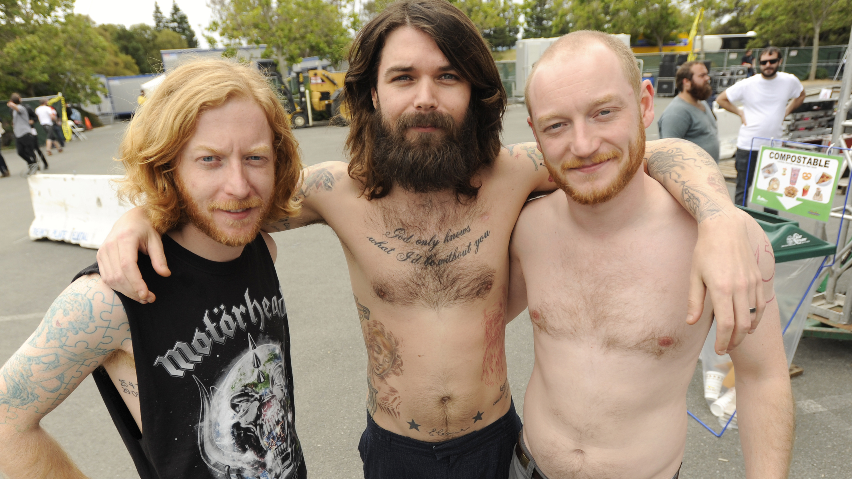 photo of the band Biffy Clyro taken in 2011