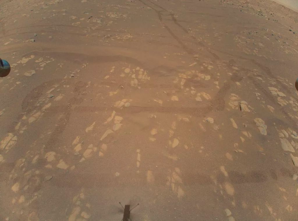 Mars helicopter Ingenuity snaps epic photo of rover tracks, will attempt 3rd flight Sunday