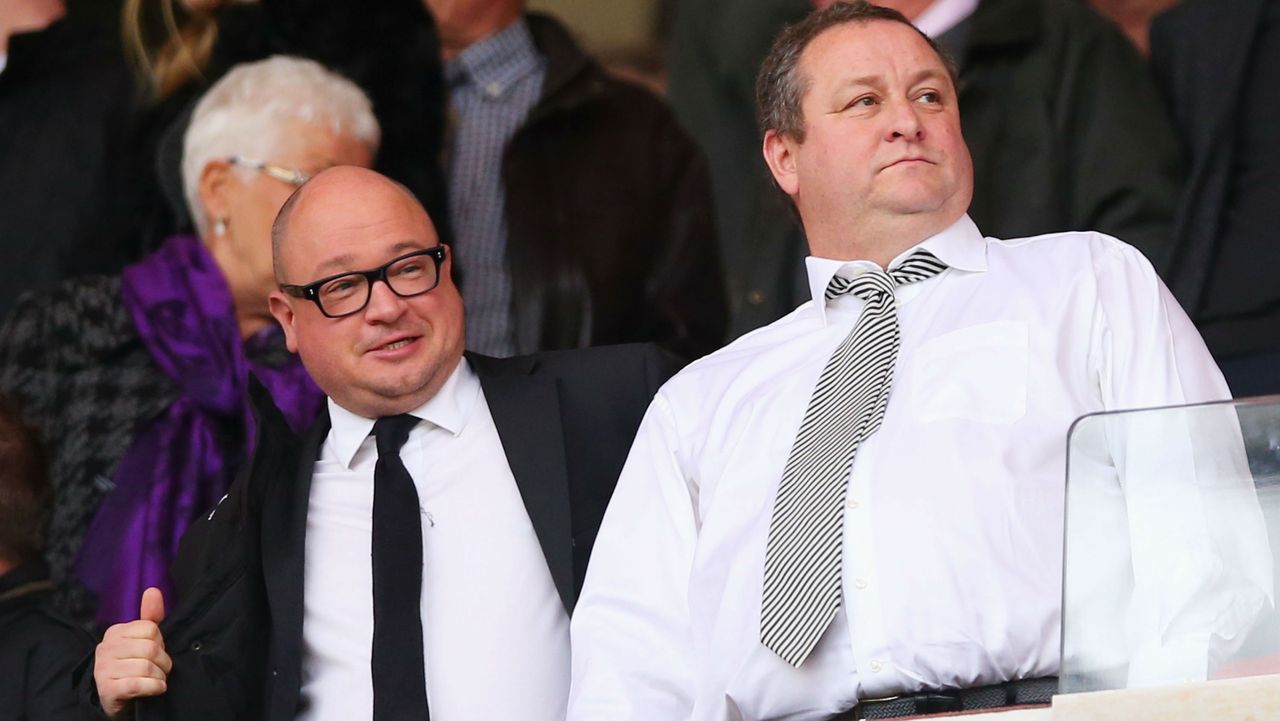  Lee Charnley, Mike Ashley, Newcastle United