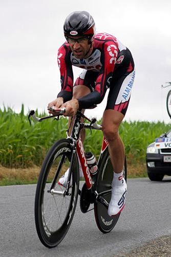 Jens Voigt (CSC) didn't have too great of a day coming in dead last.