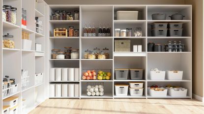 11. Walk-in kitchen pantry