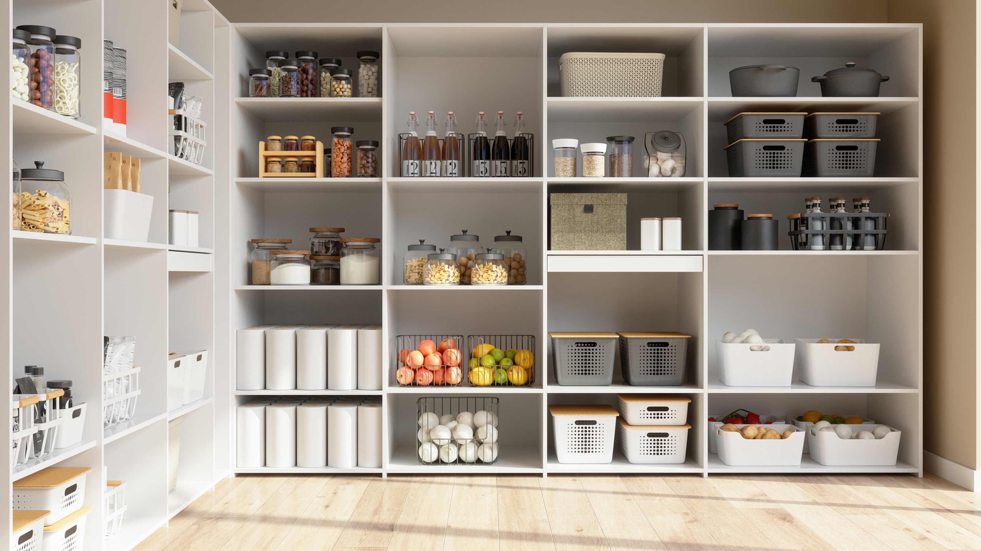 11. Walk-in kitchen pantry