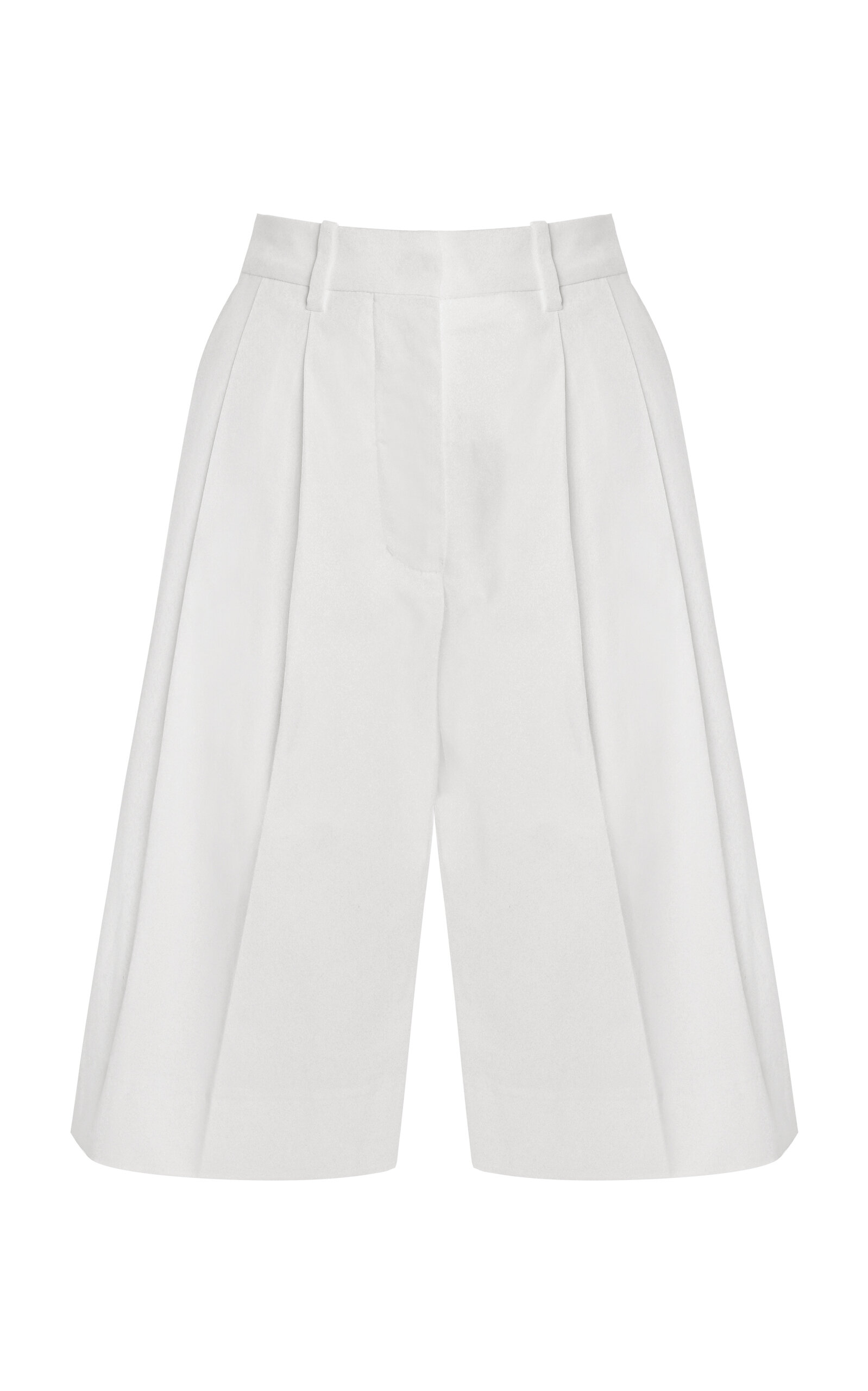 Exclusive Seoul Cotton-Drill Long Shorts
