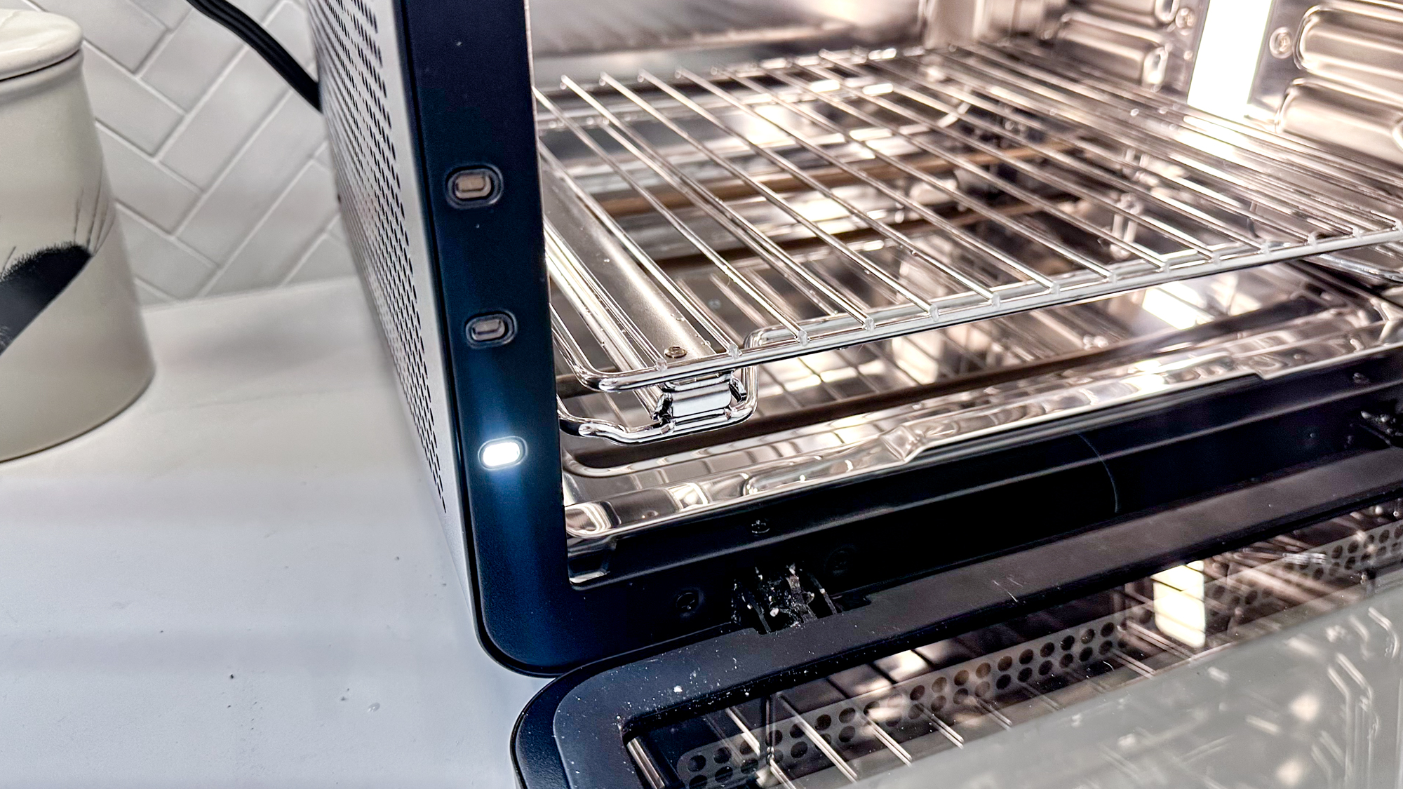 CHEF iQ MiniOven on a kitchen counter