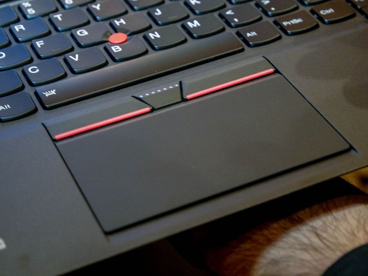 Lenovo Thinkpad X1 Carbon trackpad