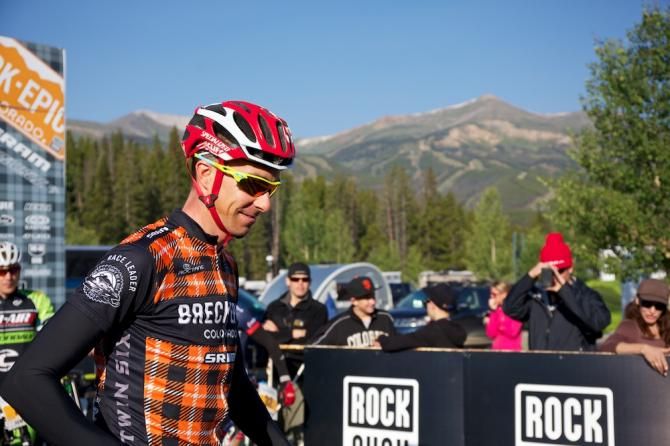 Todd Wells finished third on the day, but retained his overall lead