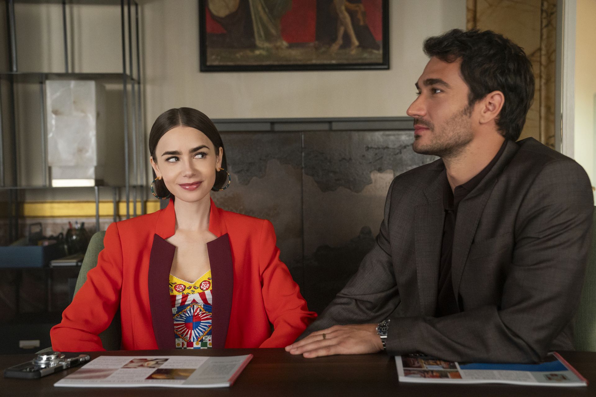 Images from Season 5 of Emily in Paris on Netflix