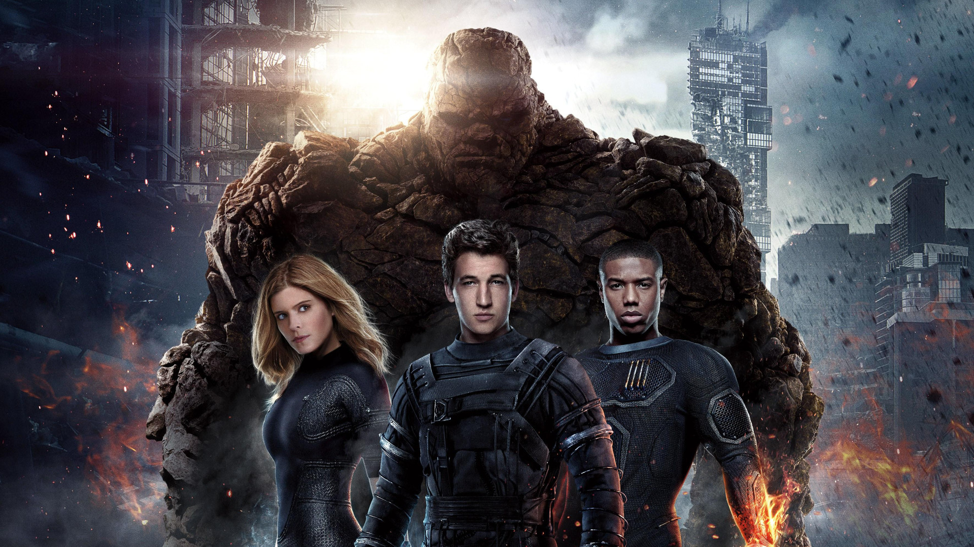The cast of Fantastic Four (2015)
