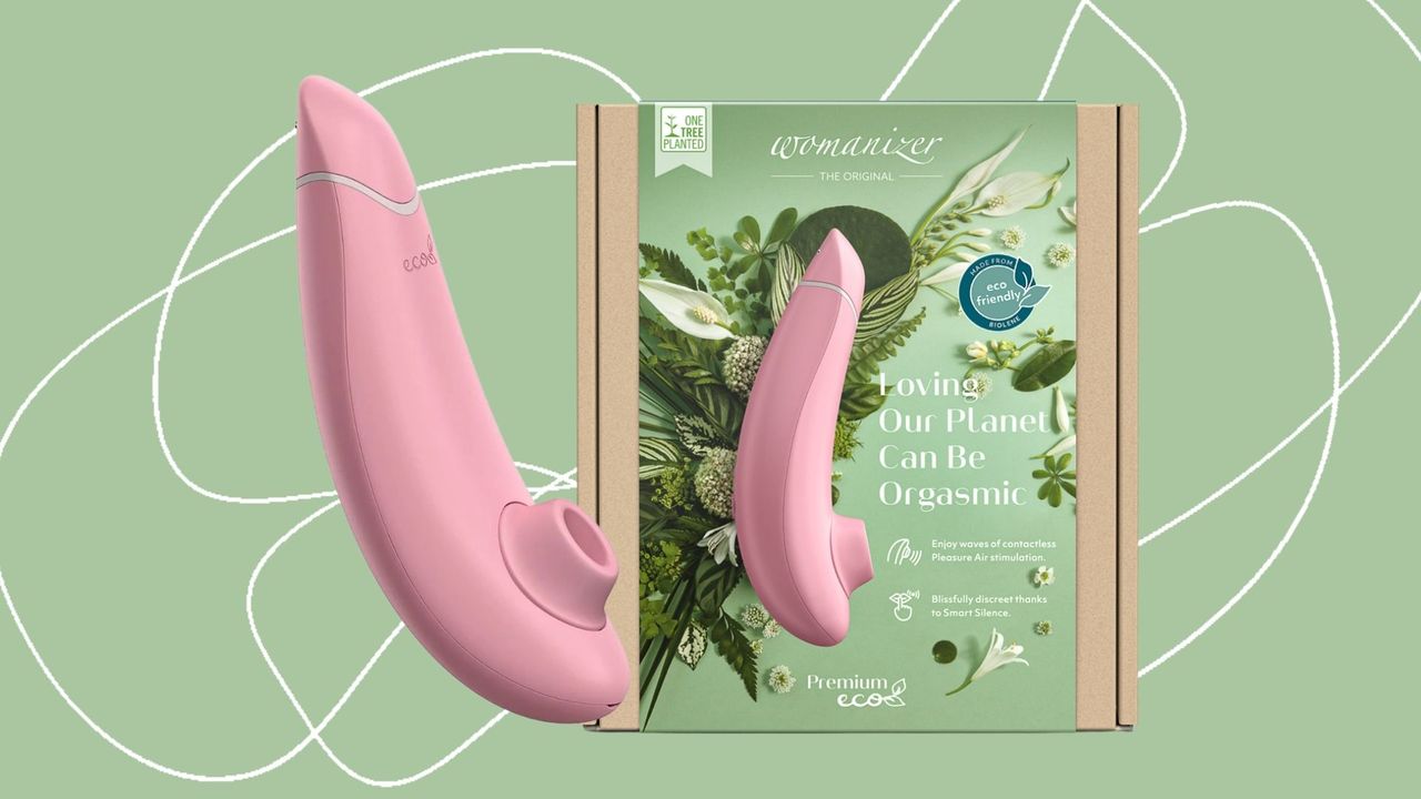 Womanizer Premium Eco in full version and picture of the packaging