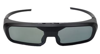 A pair of active-shutter 3D glasses comes in the box: extra pairs are £70 each