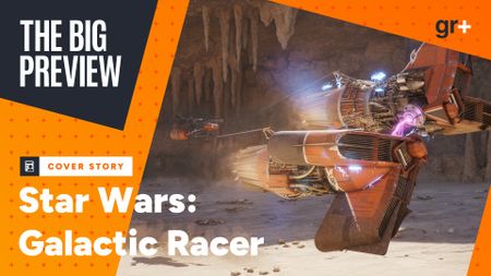 Star Wars Galactic Racer big preview