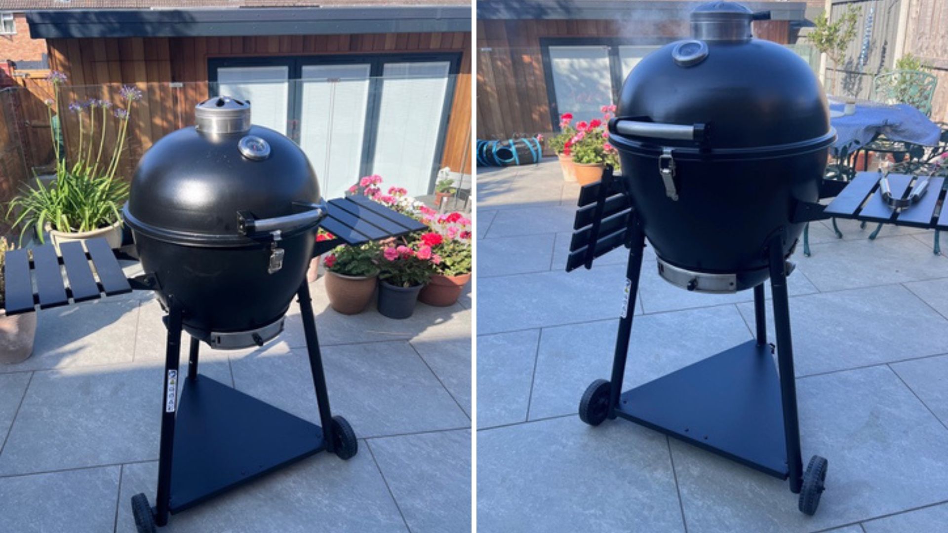 Barbequick 21 Steel Kamado Charcoal Grill