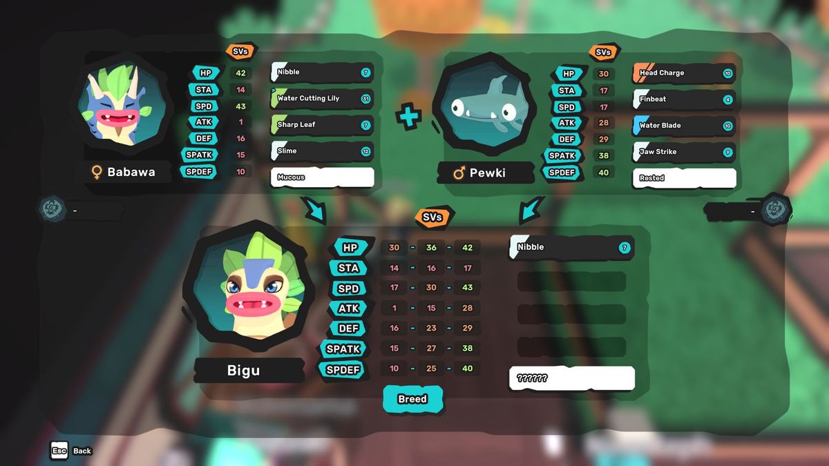 Temtem PC guide How to breed Temtem, hatch eggs, fertility, and more