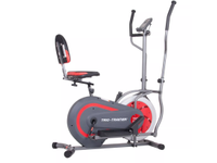 Body Power Trio Trainer 3 In 1 Elliptical and Bicycle Machine | was $531.99 | now $384.29 at Target
Get an elliptical machine, exercise bike and recumbent bike (sat down, leaning back, still peddling) all in one machine – no need to pick. Boasting magnetic resistance levels and transport wheels for easy storage, it's the perfect machine to switch between a total-body elliptical workout and an online spin class.