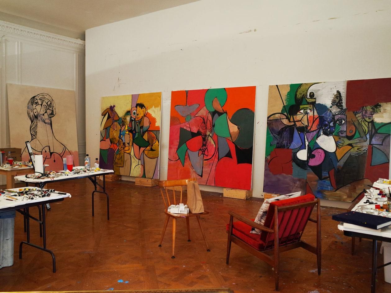 Interview: at home with American artist George Condo | Wallpaper