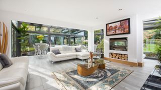 glass conservatory extension