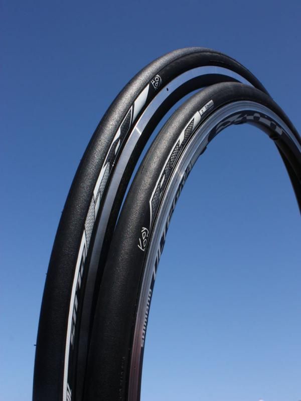 Bontrager's new top-end R4 road clincher will be offered in standard, Road Tubeless, and an Aero version with a more diamond-shaped cross-section.