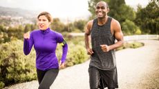 Couple keeping fit over 40