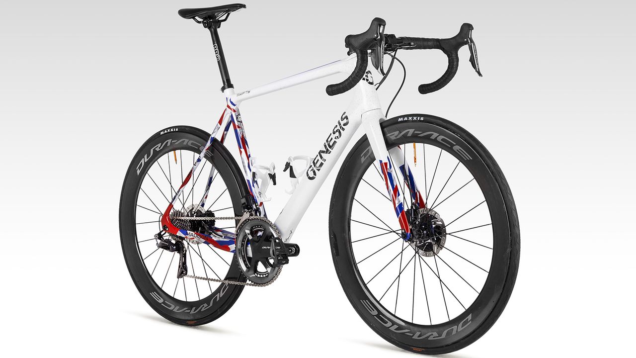 Swift will have a choice of racing on the Genesis Zero SL Disc or a differently custom-decorated Zero SL equipped with rim brakes