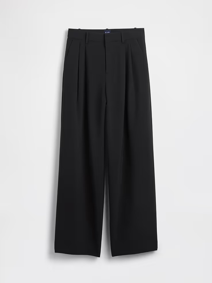 Gap black tailored trousers
