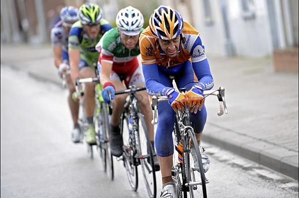 Juan Antonio Flecha (Rabobank) leads Giovanni Visconti (Quick Step)